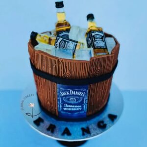 Jack Daniel’s Wine Barrel Cake