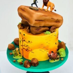 Roar-some Lion King Birthday Cake